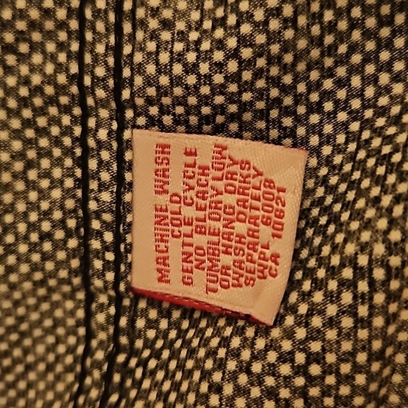 PANHANDLE SLIM Cowboy Core Monochrome Pin Dot Western Snap Shirt - Picture 9 of 9